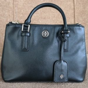 Tory Burch Robinson Double-Zip Satchel